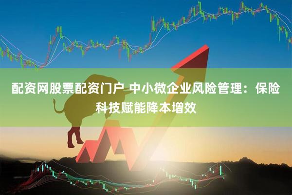 配资网股票配资门户 中小微企业风险管理：保险科技赋能降本增效